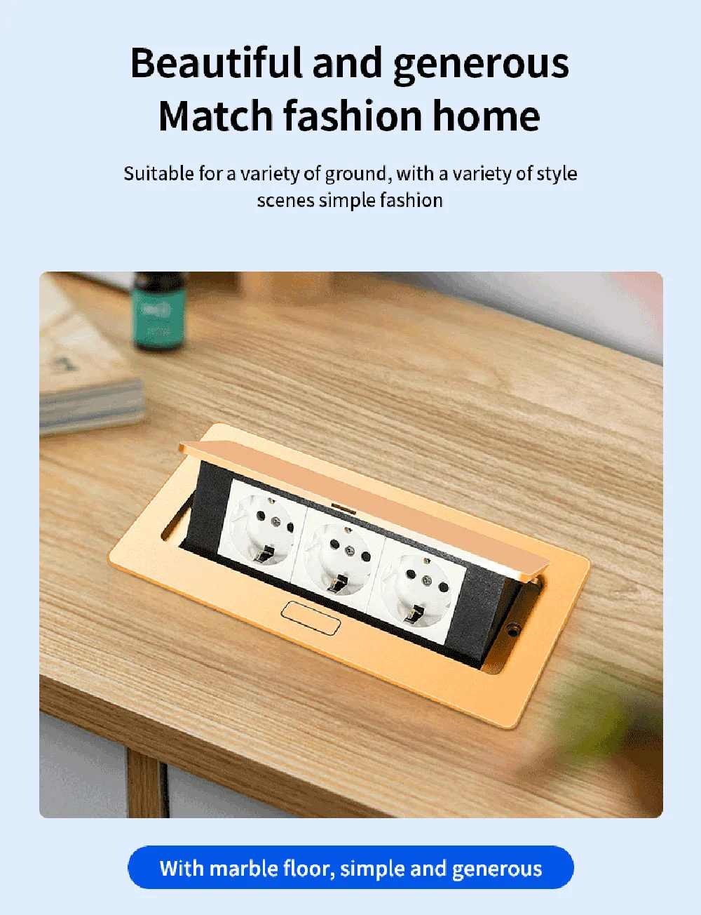 desktop socket black